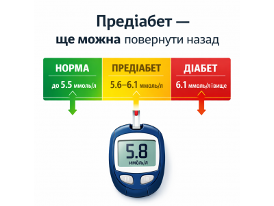 Предіабет — це вже хвороба чи шанс усе змінити?