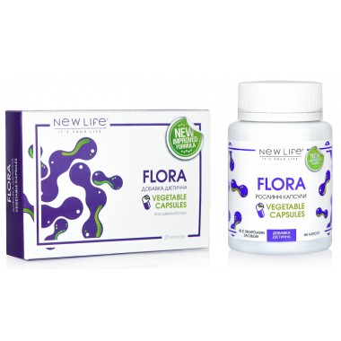Flora (Флора) капсулы - нормальная микрофлора кишечника, пищеварение, иммунитет
