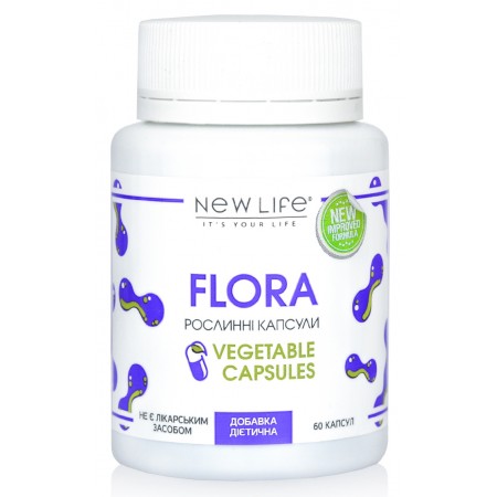 Flora (Флора) капсули - нормальна мікрофлора кишечника, травлення, імунітет