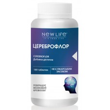 Цереброфлор / Cerebroflor, 180 таб (для улучшения мозгового кровообращения)