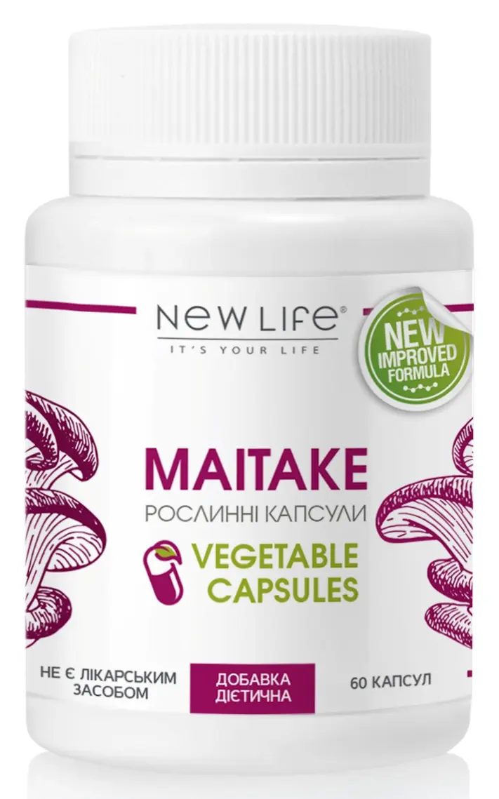 Maitake (Майтаке) капсулы - онкопротектор, иммуномодулятор, снижение ...