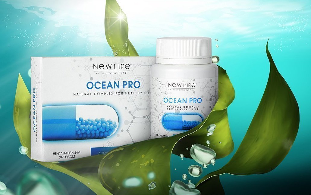 Ocean Pro - сила океану: користь водоростей для організму